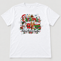 Christmas Crew – Snowman small centered print, faded watermark preview